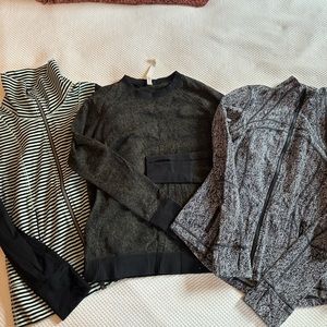 Lululemon Top & Zipup Bundle